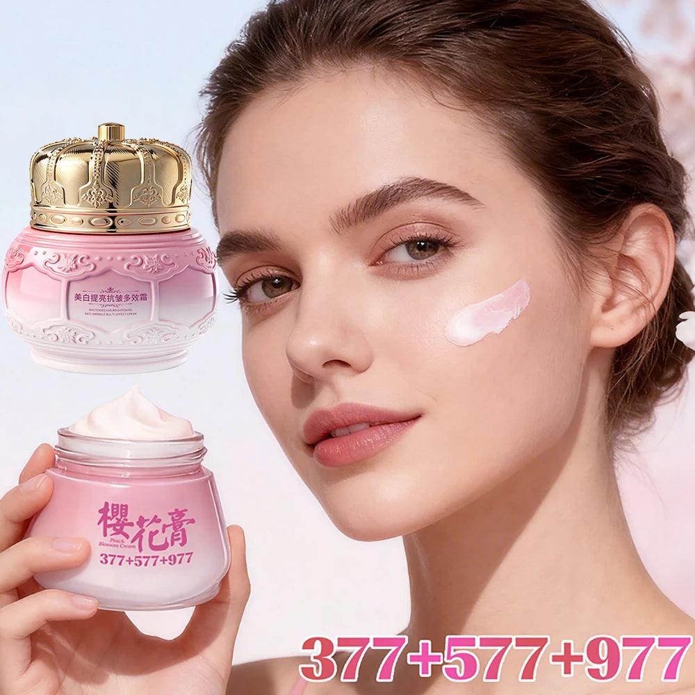 SkinSwaag Beauty — Sakura Glow Cream — Before and after skin glow results