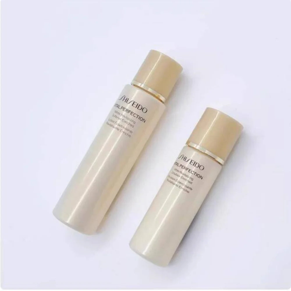 Travel size vital perfection lotion and emulsion set with two mini bottles