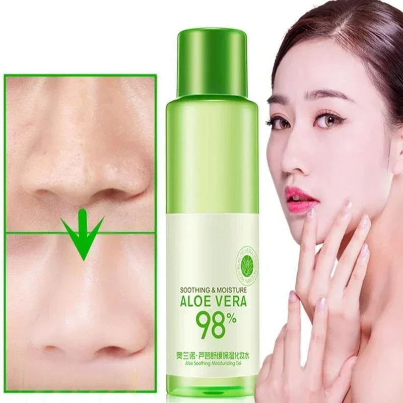 SkinSwaag Beauty Soothing & Moisture Aloe Vera Toner — aloe vera — batch code on packaging on white background