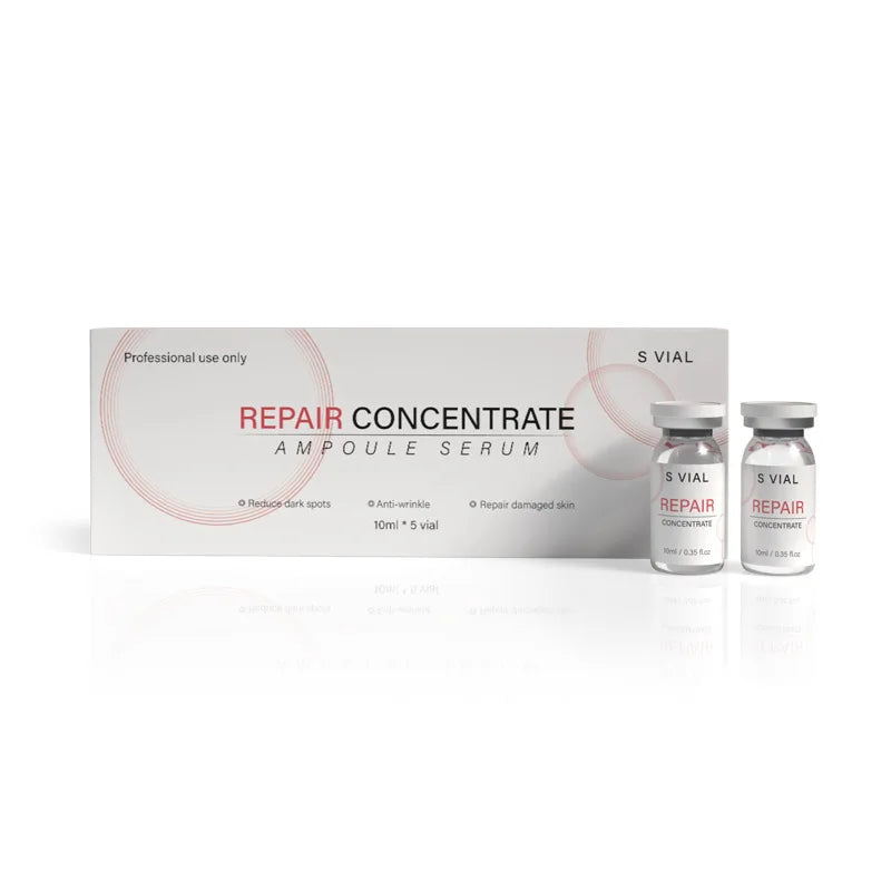 Collagen concentrate firming ampoule serum bottle with dropper