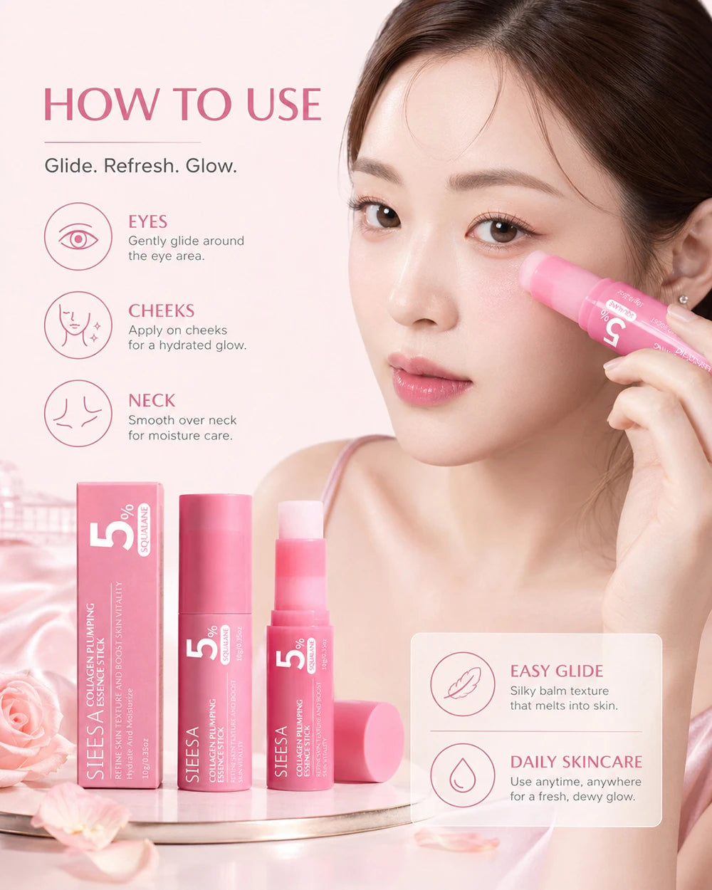 Facial Massage Cream Moisturizing Face Care Collagen Rich Essence Stick Firming Lifting Multi Effect Face Cream Skincare Cream