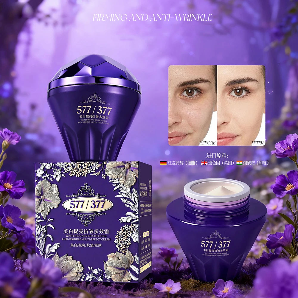 377 Multi effect Whitening Lady Cream Face Cream Improve Dull Firming Lifting Facial Moisturizing Skincare Rejuvenation Cream