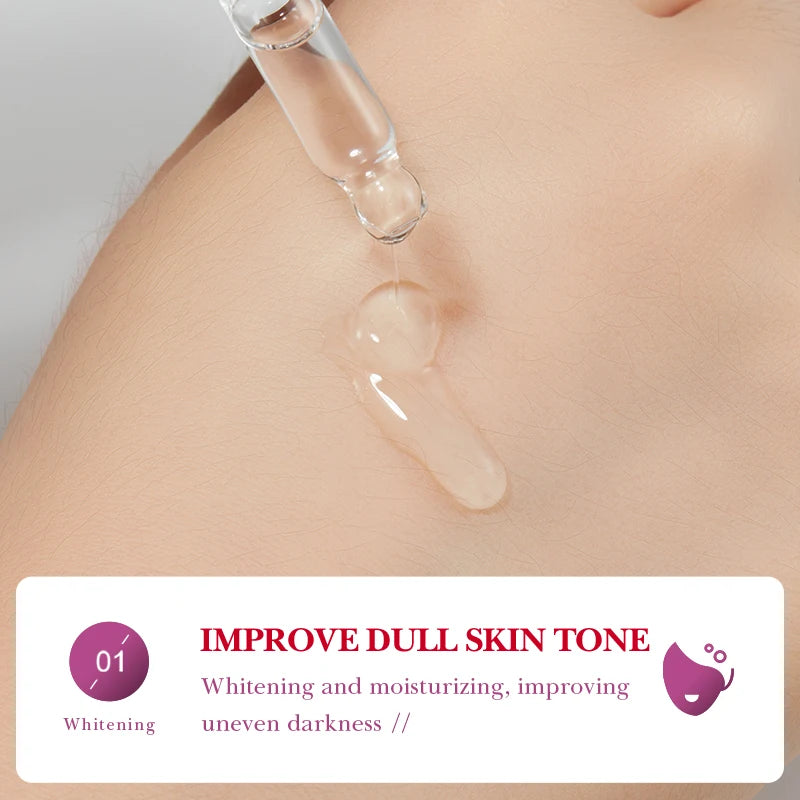 Niacinamide brightening anti-freckle facial essence bottle