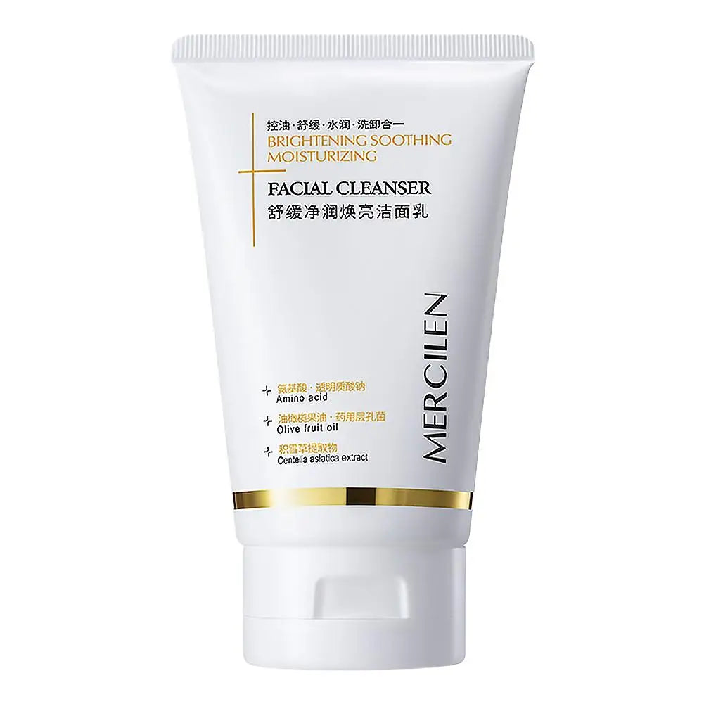 MERCILEN Deep Cleansing Facial Foam Cleanser — Nourishing & Rejuvenating — Ingredient list and formula details