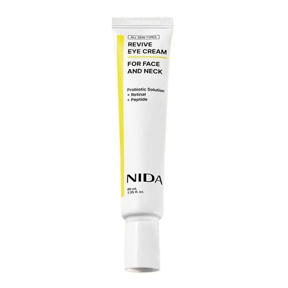 NIDA Facial Serum Eye Cream Set — Peptide & Propolis — Peptide and propolis key ingredient illustration