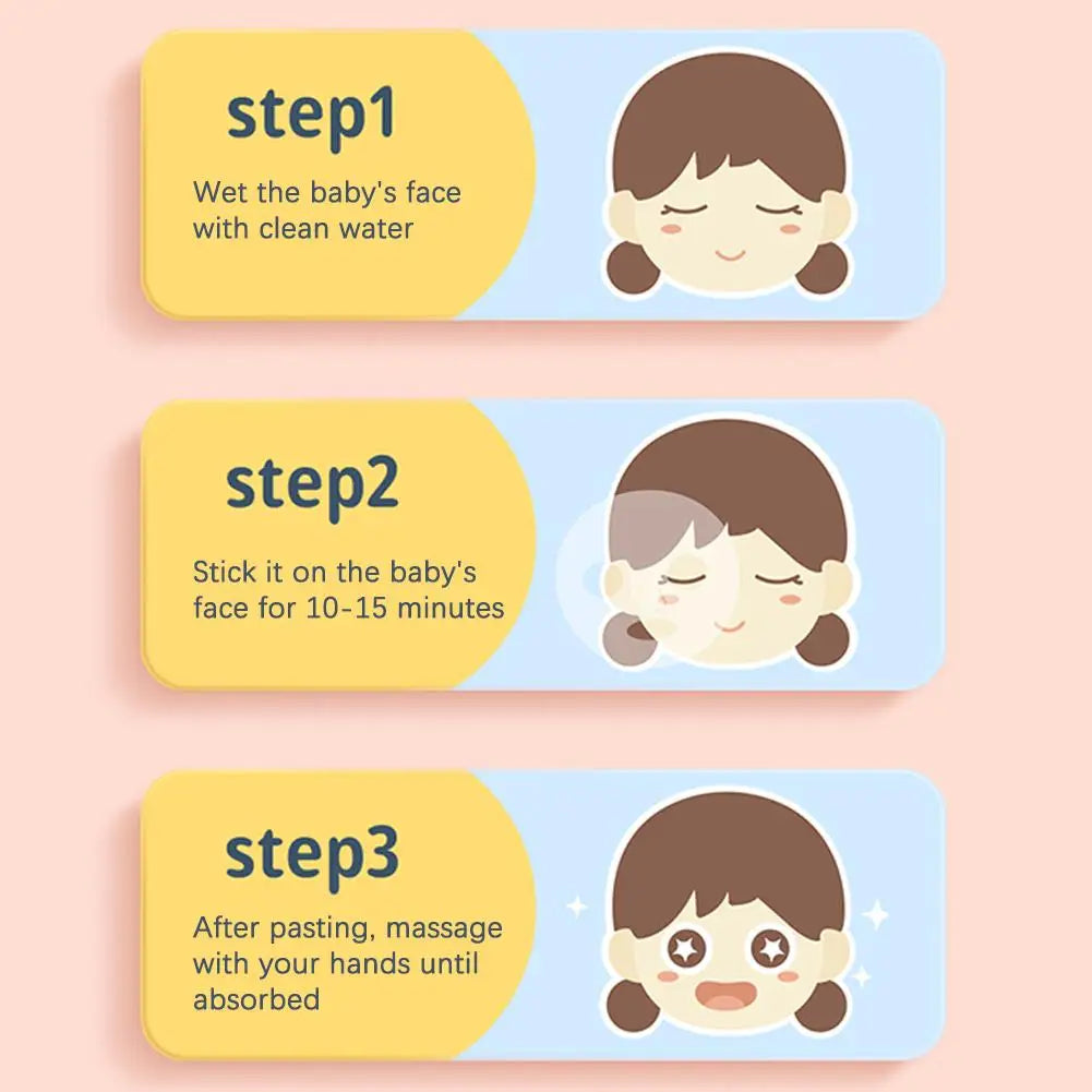 Cute cartoon animal print kids face mask for gentle moisturising