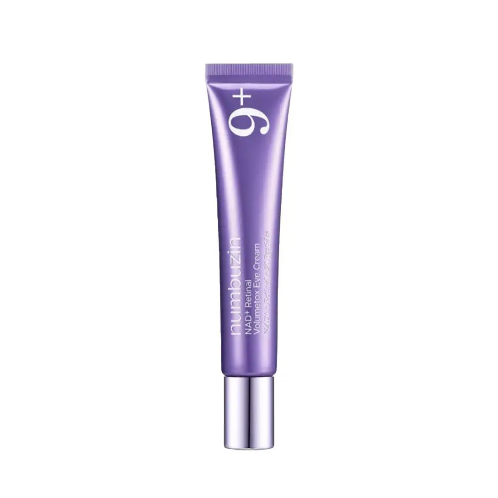 Retinol eye care set featuring a liquid serum and brightening eye cream.