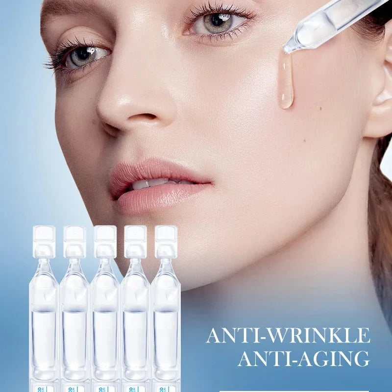 SADOER — HA Fullerene Collagen Lifting Serum — Serum dropper and texture detail