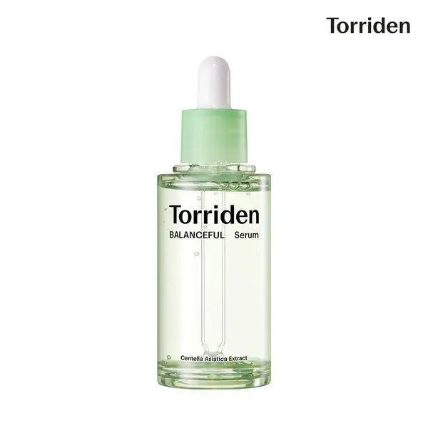 Calming Centella Asiatica serum bottle and cream jar duo set for soothing sensitive skin