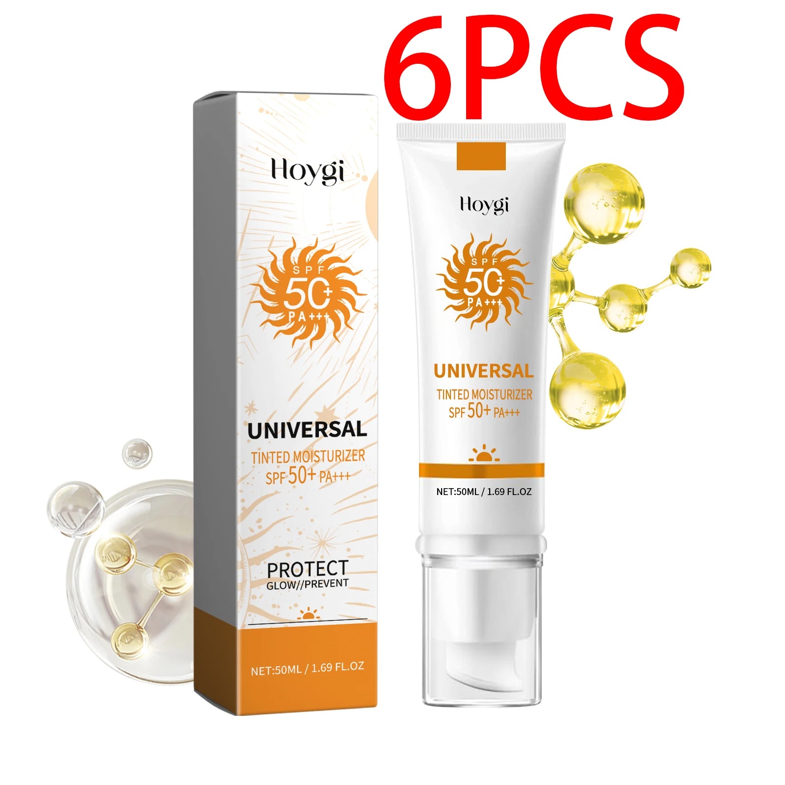 HOYGI — UV Shield Brightening Cream — Tube with cap detail