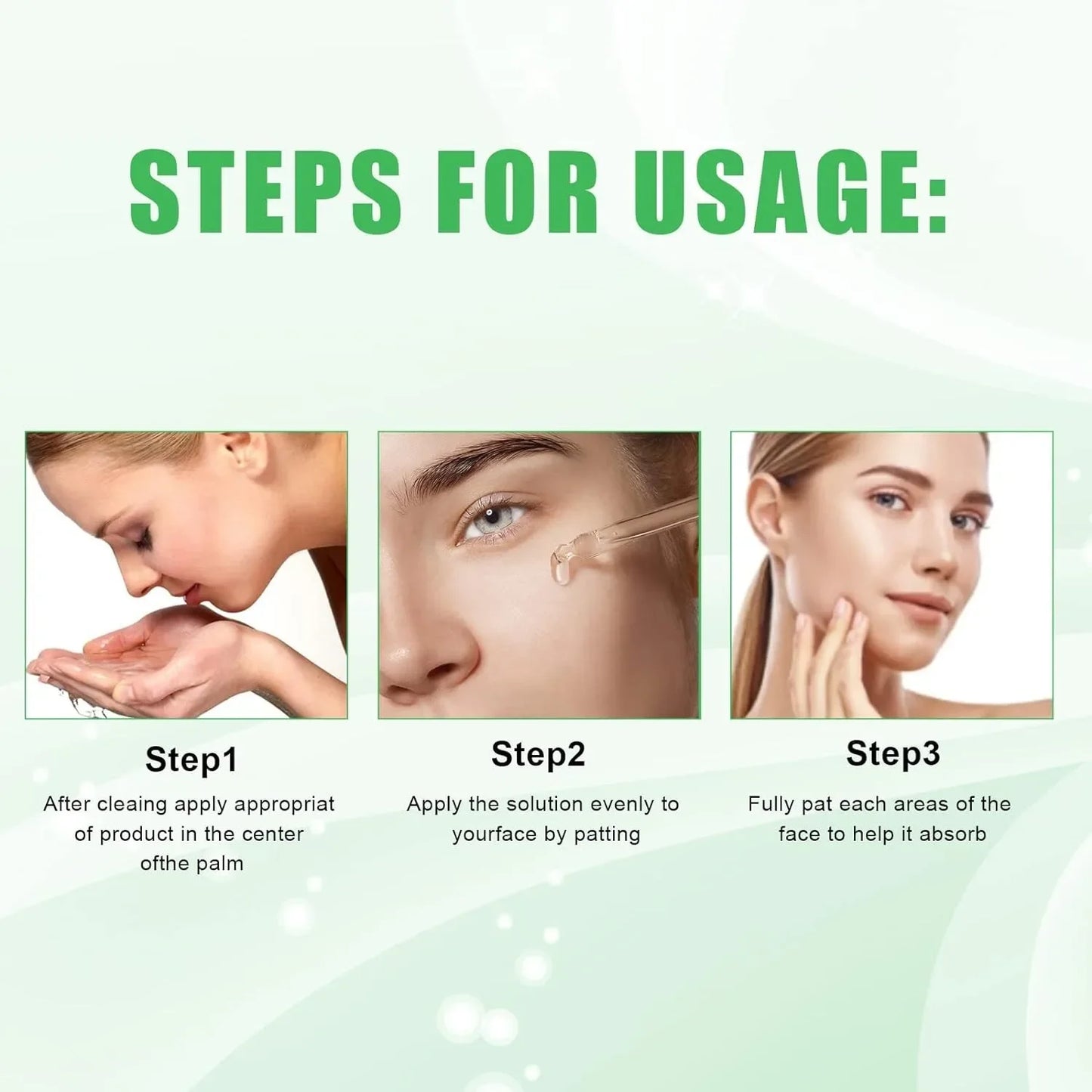 EELHOE — Daily Lifting Firming Serum — Skincare benefits infographic