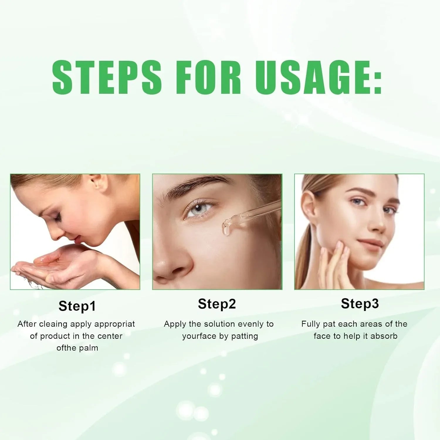 EELHOE — Daily Lifting Firming Serum — Skincare benefits infographic