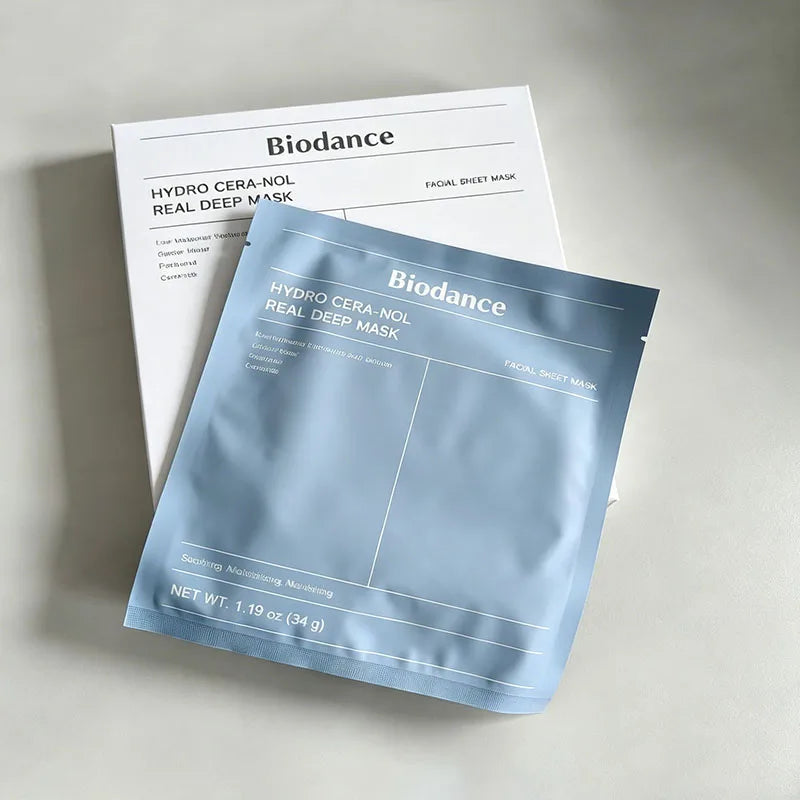 Facial essence mask sheet for deep hydration, firming, and soothing sensitive skin