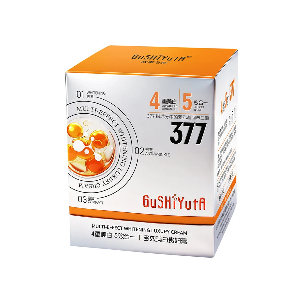 377 Multi effect Whitening Lady Cream Face Cream Improve Dull Firming Lifting Facial Moisturizing Skincare Rejuvenation Cream