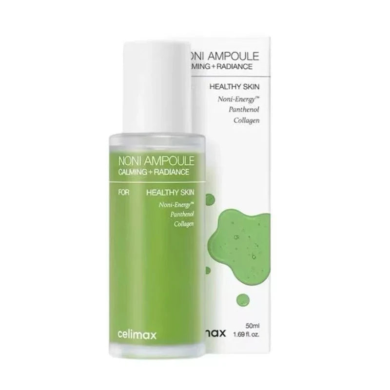 Celimax Retinol Firming Eye Cream & Noni Fruit Ampoule — Retinol & Noni — Eye cream and ampoule texture detail
