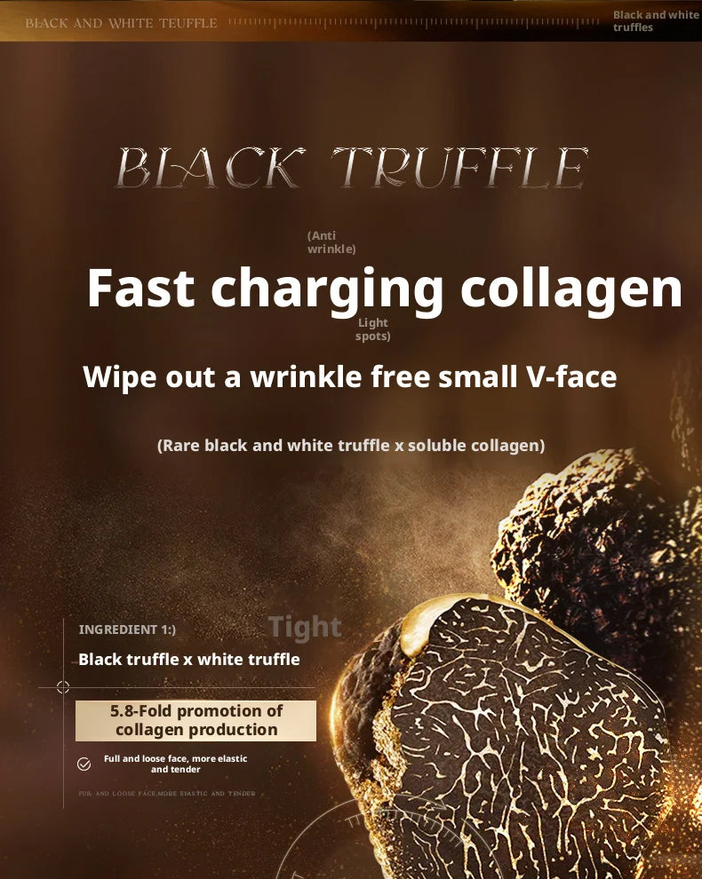 OHBT Black and White Loose Face Cream tightens, anti-wrinkle, reduces fine lines, removes yellowing, hydrates and moisturizes