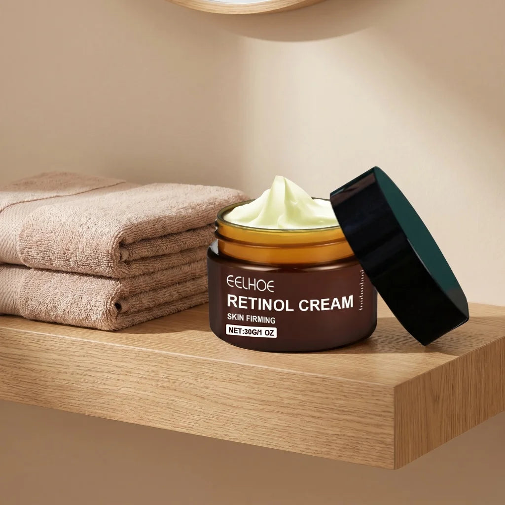 EELHOE — Retinol VC Peptide Cream — Before and after skin firming and lifting results