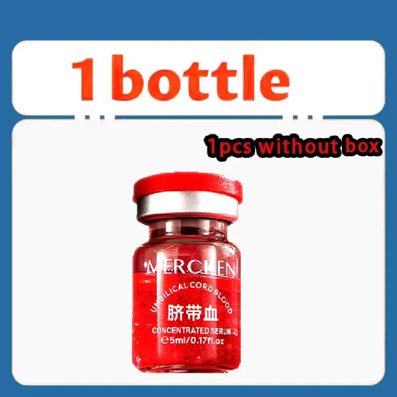 Anti-wrinkle facial essence bottle for reducing fine lines