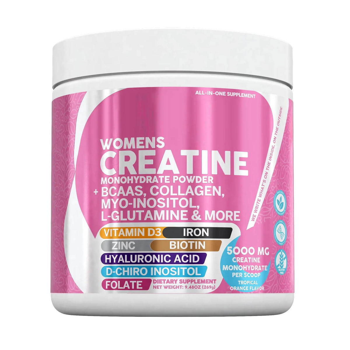 Women's Creatine Powder — 1 Container — product photograph 1