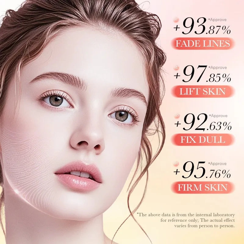 SADOER — Collagen Niacinamide Face Cream — Before and after skin firming results