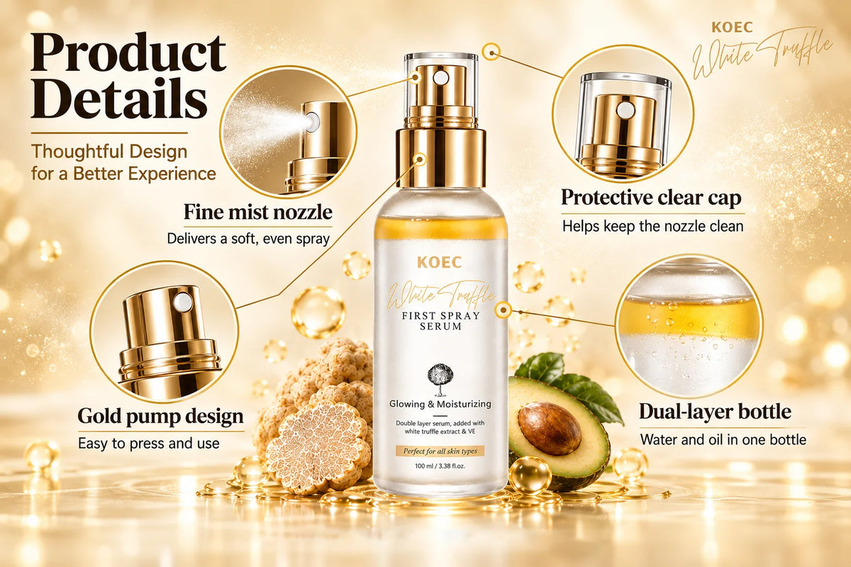 KOEC White Truffle First Spray Serum — 100 ml — product gallery image 6