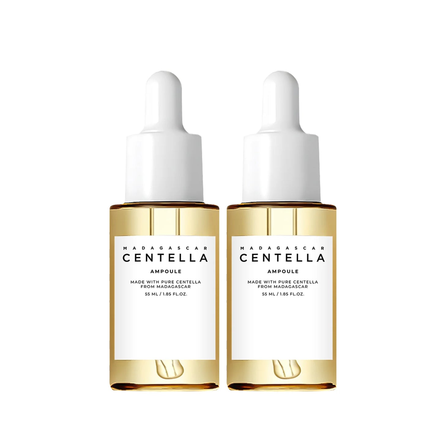 Centella — Madagascar Brightening Ampoule — Dropper bottle with cap detail