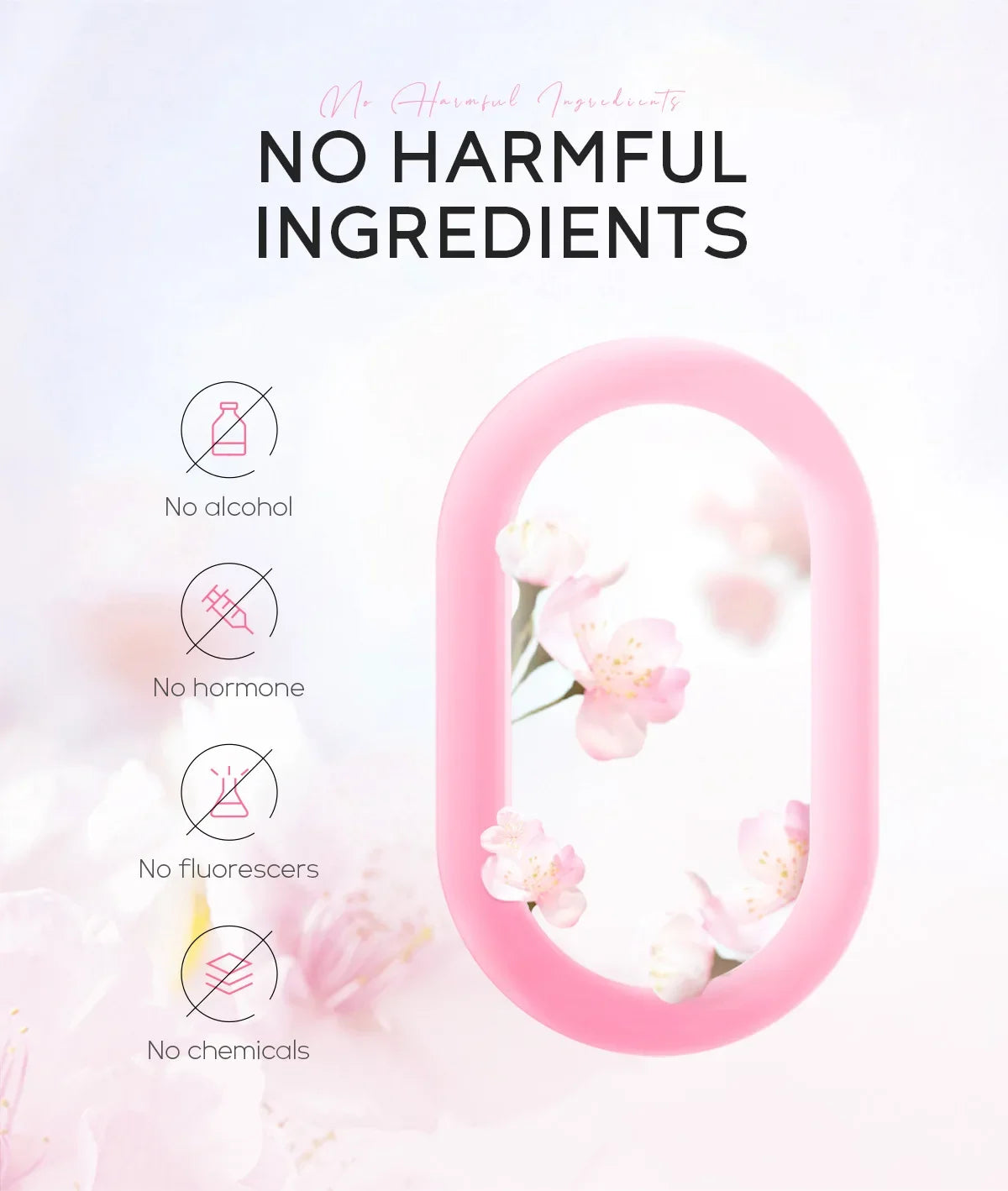 Hydrating brightening sheet mask with sakura cherry blossom extract