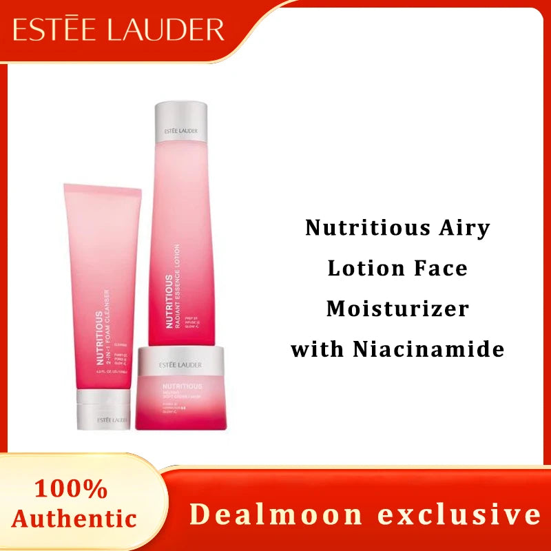 SkinSwaag Beauty Estée Lauder High-End Moisturizing Skincare — premium hydration — jar back view on white background