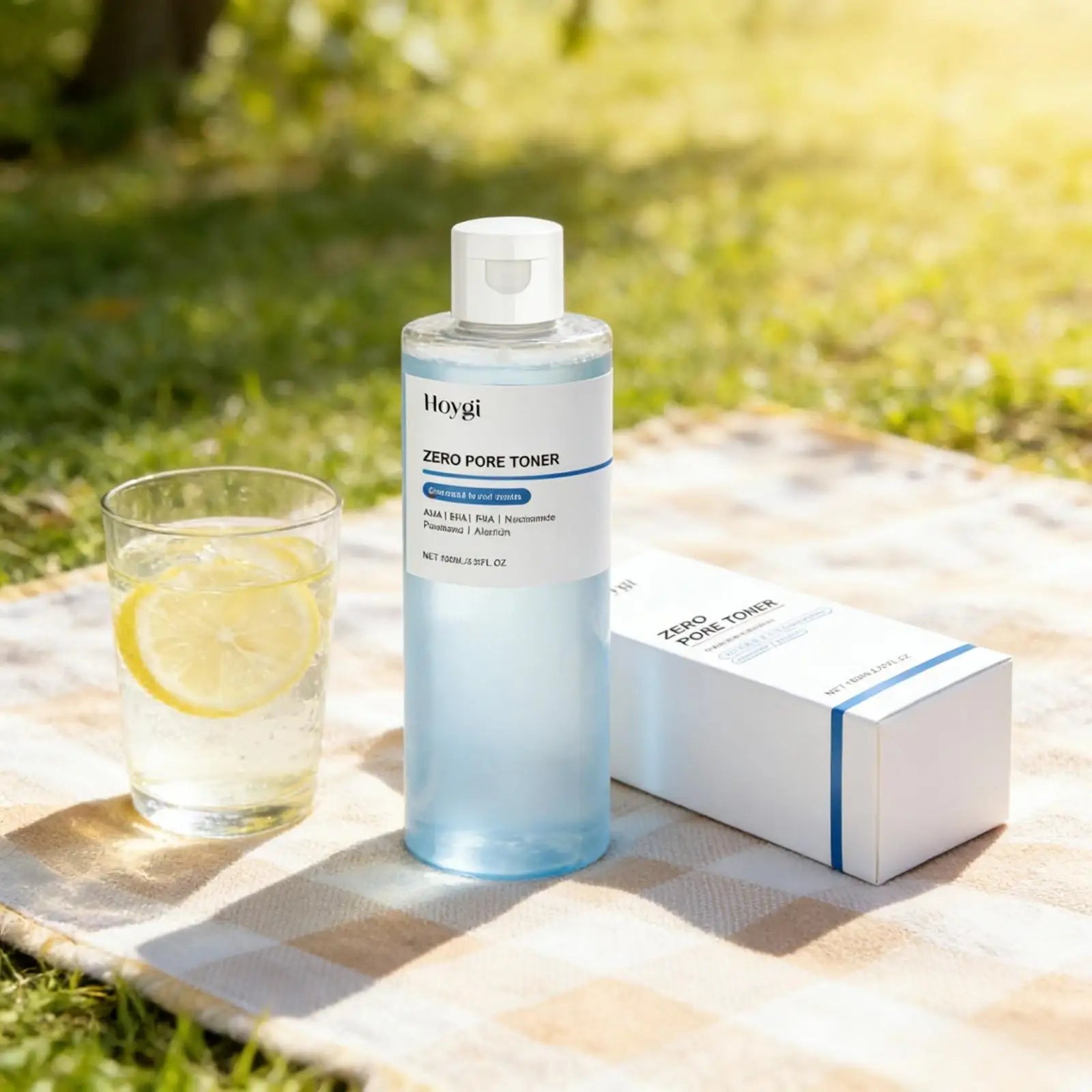 HOYGI — AHA BHA Pore Toner — Pore refining effect demonstration