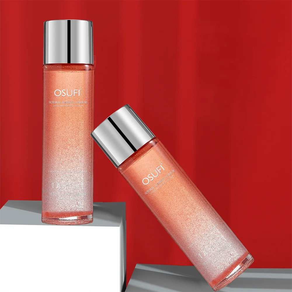 OSUFI Yeast Protein Soothing Face Serum — Yeast Protein — Serum applied on facial skin demo