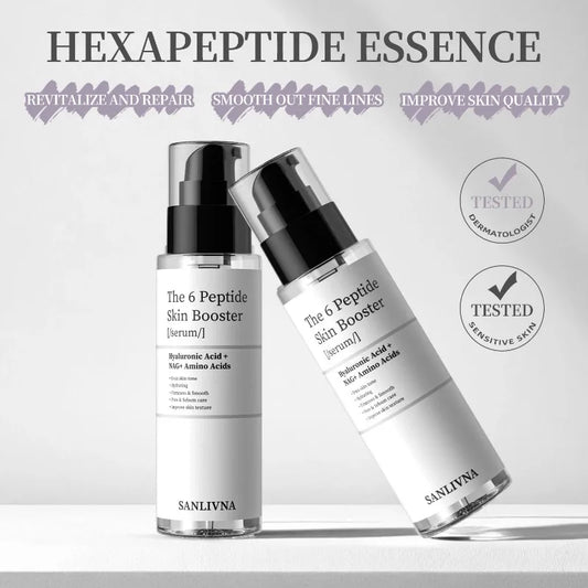 COSRX 6 Peptide Essence Facial Refreshing Skin Care Set Contains Collagen to Improve Fine Lines, Brighten Skin, Moisturize and Nourish