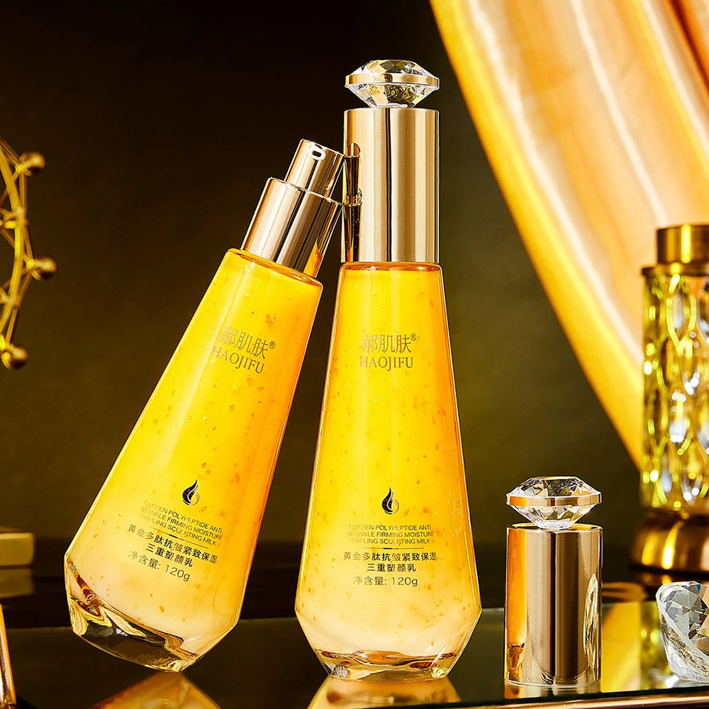 Camellia Seed Golden Peptide Essence Facial Care Brighten Moisturizing Soothing Oil Control Face Serum Korea skin care products