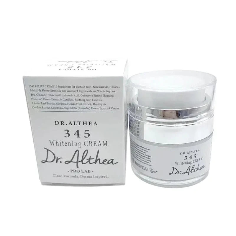 Antioxidant hydrating face cream jar and vitamin C moisturizing spray bottle on white background