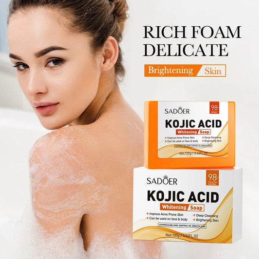 SADOER Kojic Acid Oil-Control Cleansing Handmade Soap