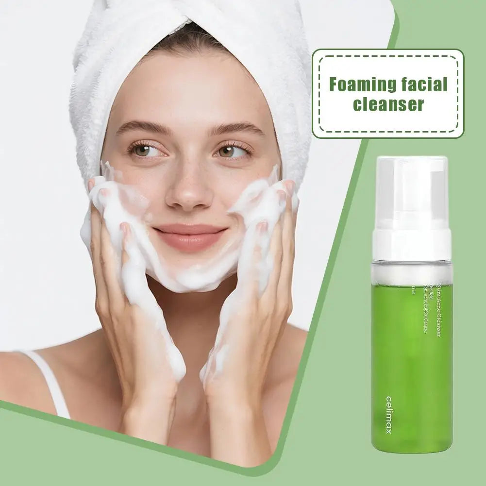 Korean skincare set with noni fruit extract bottles and jars for moisturizing, wrinkle-smoothing, and brightening.