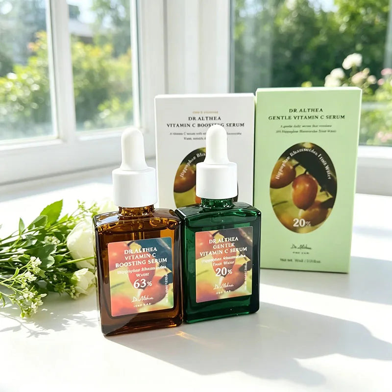 DR ALTHEA Gentle Cleansing Makeup Remover Oil — Oil-Based — Oil cleanser applied on face makeup removal demo