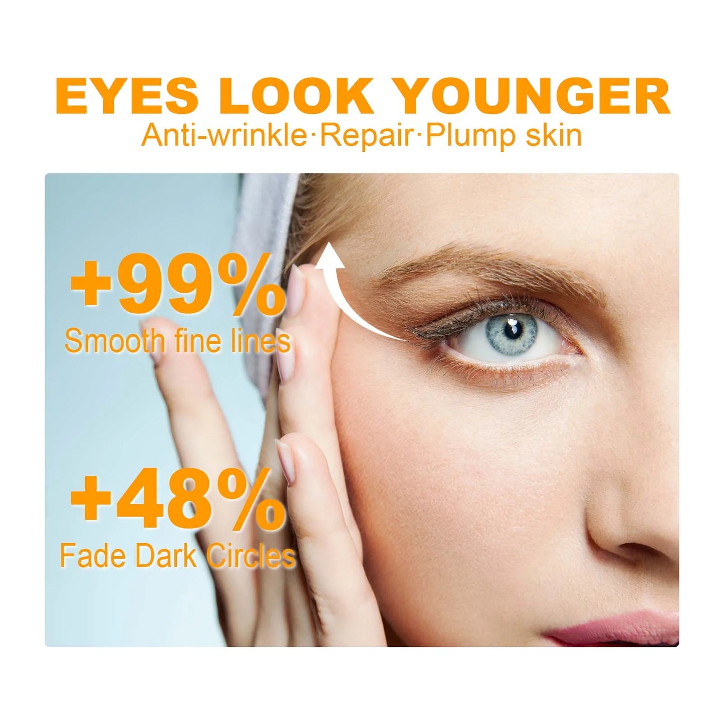 Hoygi 5D Peptide Eye Cream — 5D peptide complex — back of tube ingredients