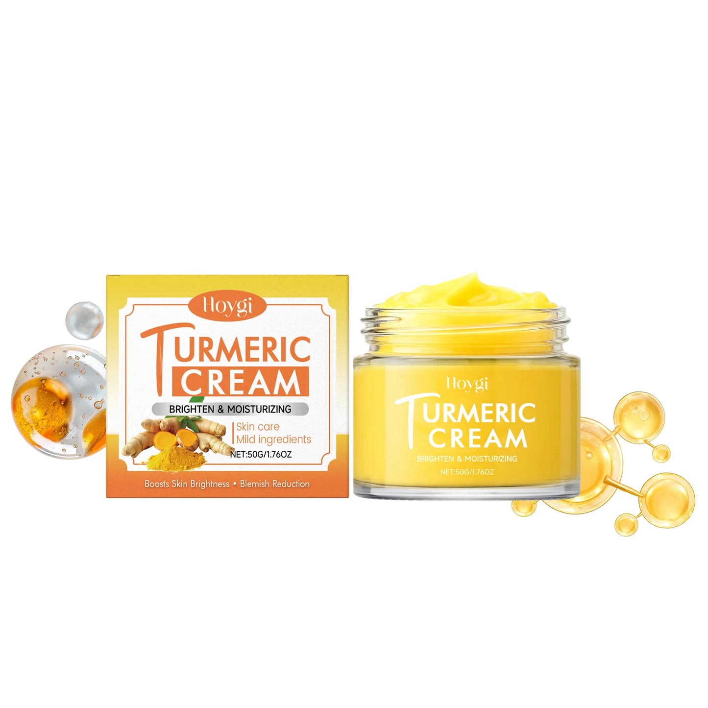 Aloe vera cream jar with moisturizing gel texture