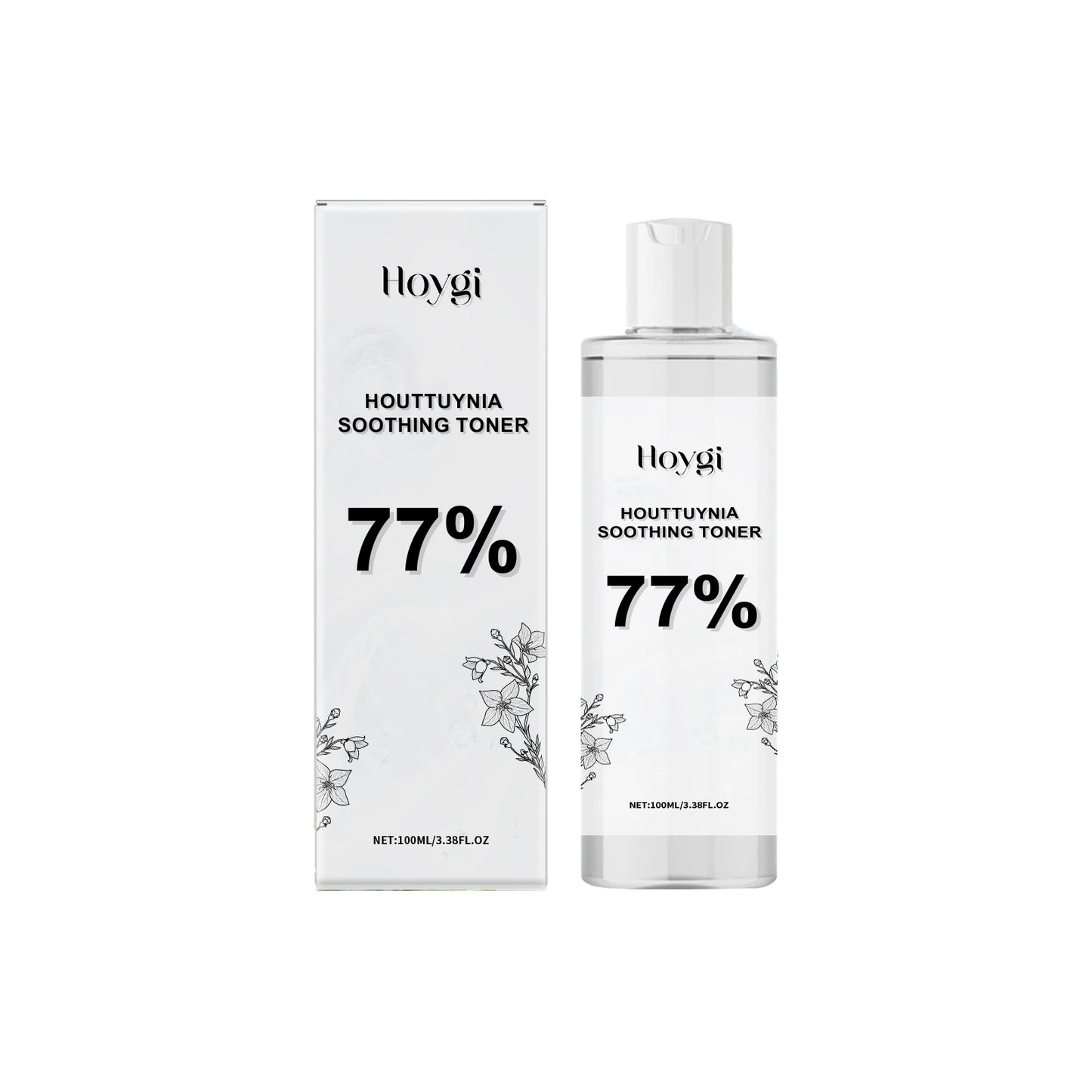 HOYGI — Houttuynia HA Radiance Toner — Toner application on face