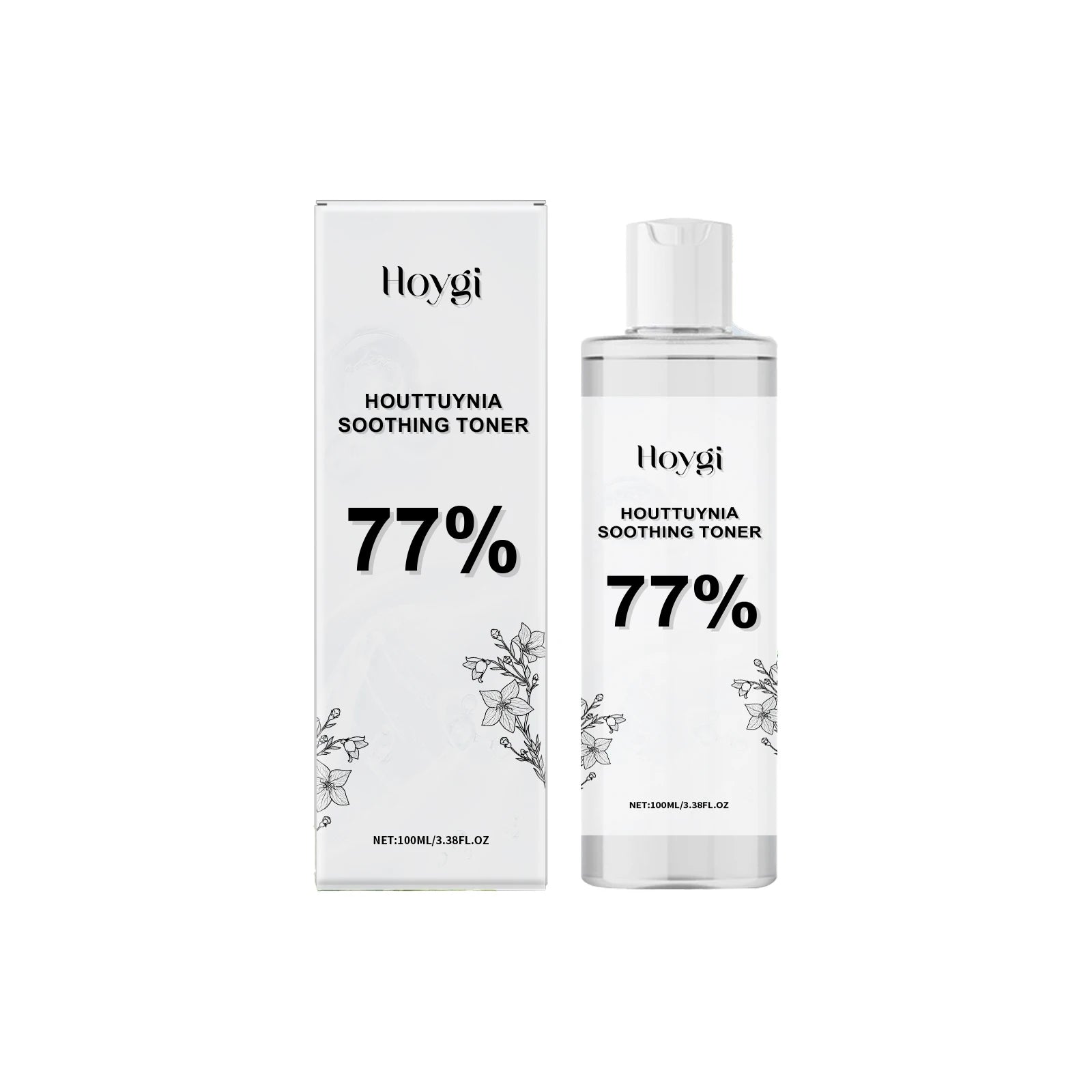 HOYGI — Houttuynia HA Radiance Toner — Toner application on face