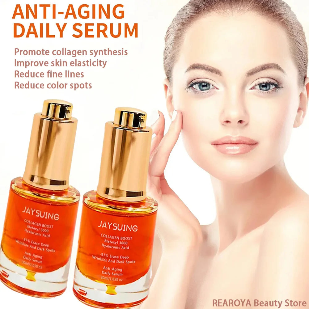 EELHOE — Collagen Hyaluronic Acid Serum — Product packaging front detail with label