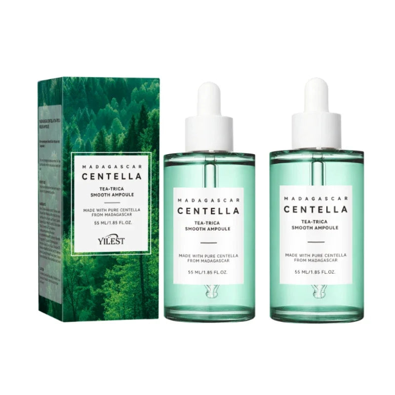 Centella — Madagascar Brightening Ampoule — Hydrating and soothing effect demonstration