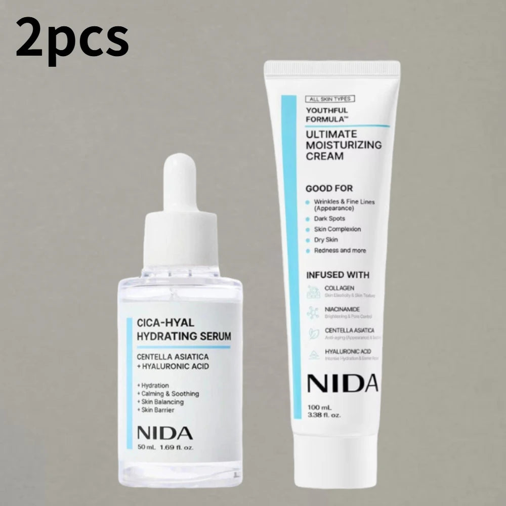 NIDA Skin Care Kit — retinol + probiotic + TXA — packaging box on white background