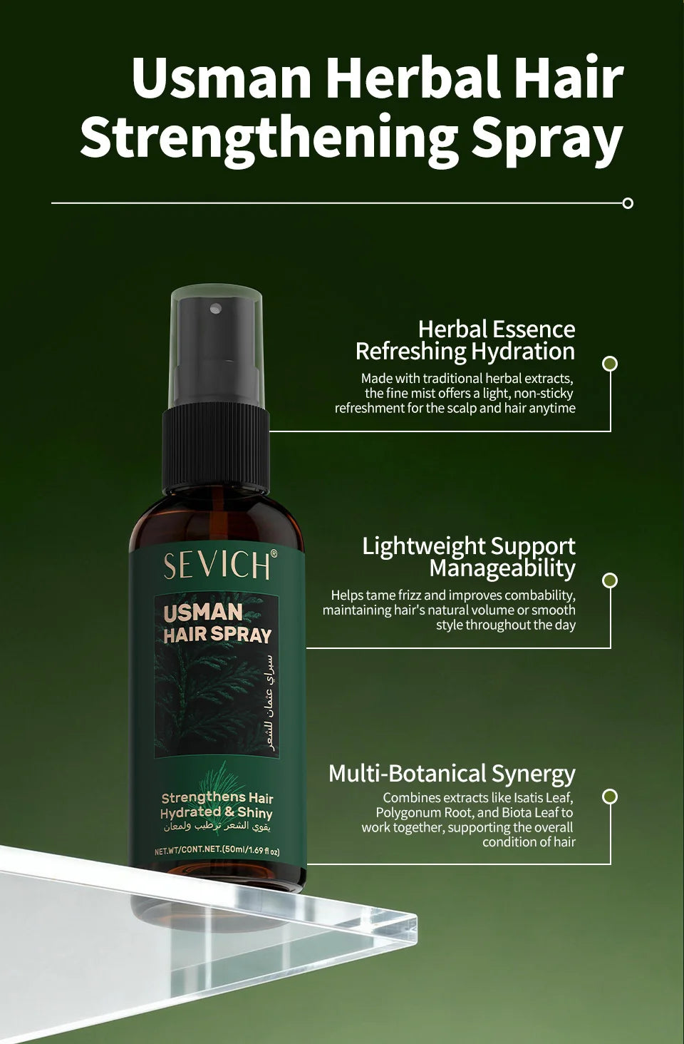 Anti hair loss serum set with hair growth oil, shampoo soap, and thickening spray for men and women