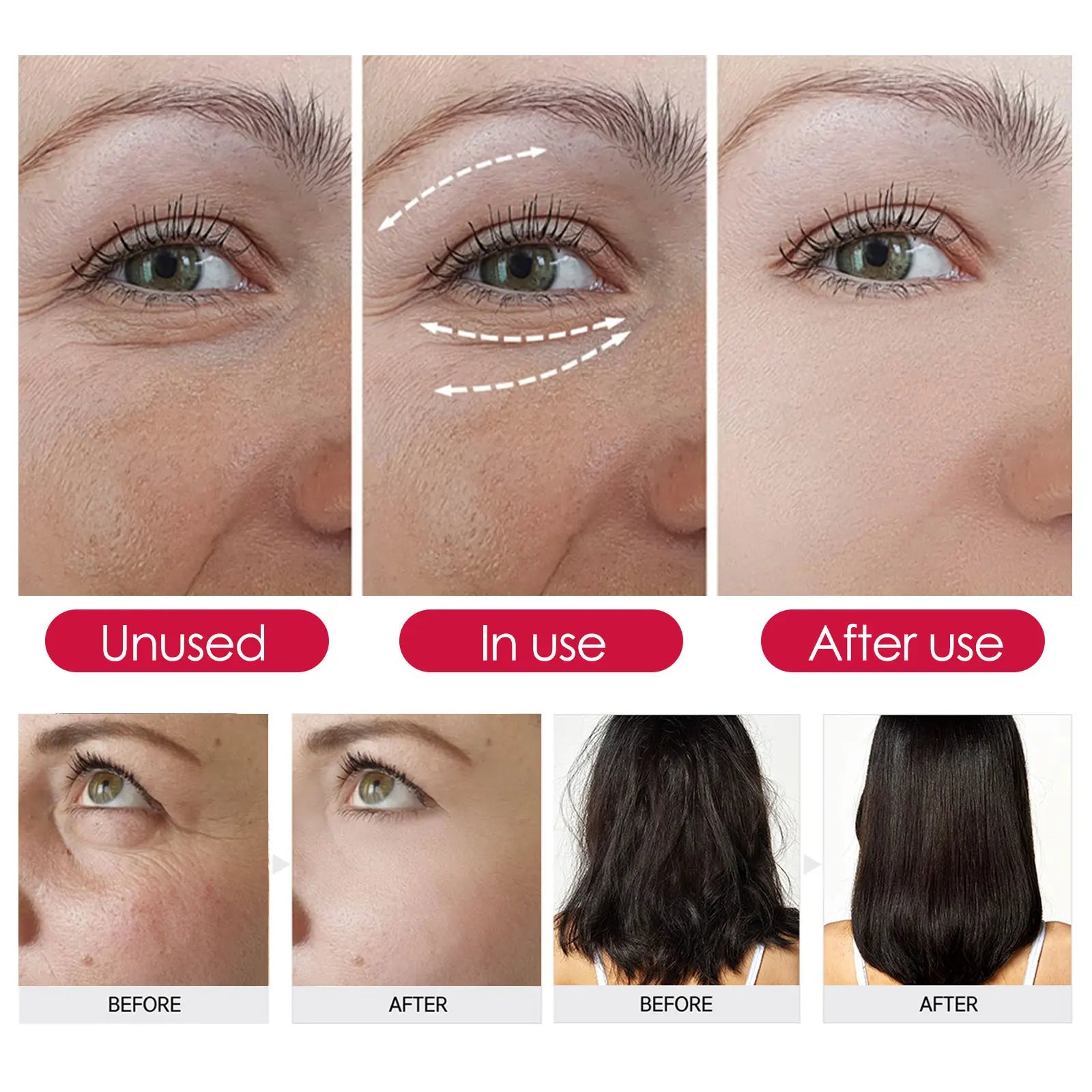 EELHOE — Rosehip Oil Serum — Before and after skin firming results