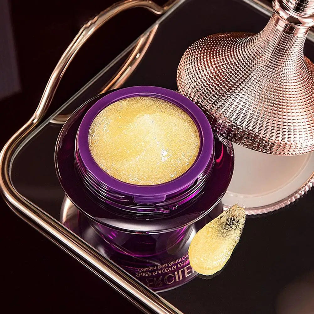 MERCILEN Sheep Placenta Collagen Nourishing Face Cream — Sheep Placenta & Collagen — Before and after skin firming results