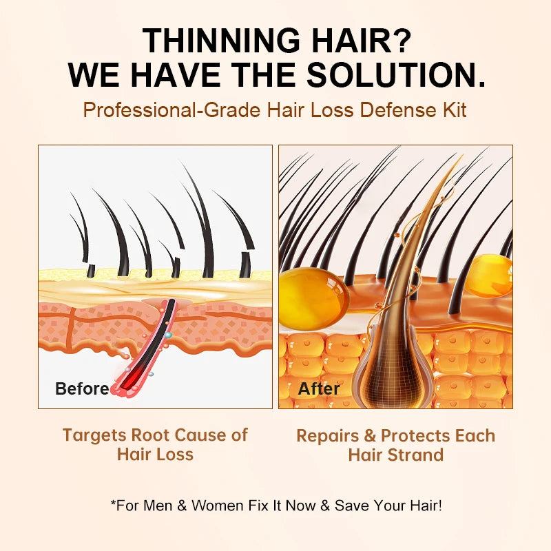 PURC Biotin Ginger Hair Growth Shampoo & Conditioner Set