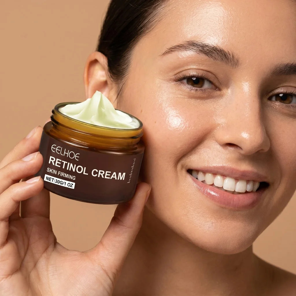 EELHOE — Retinol VC Peptide Cream — Product packaging front detail with label