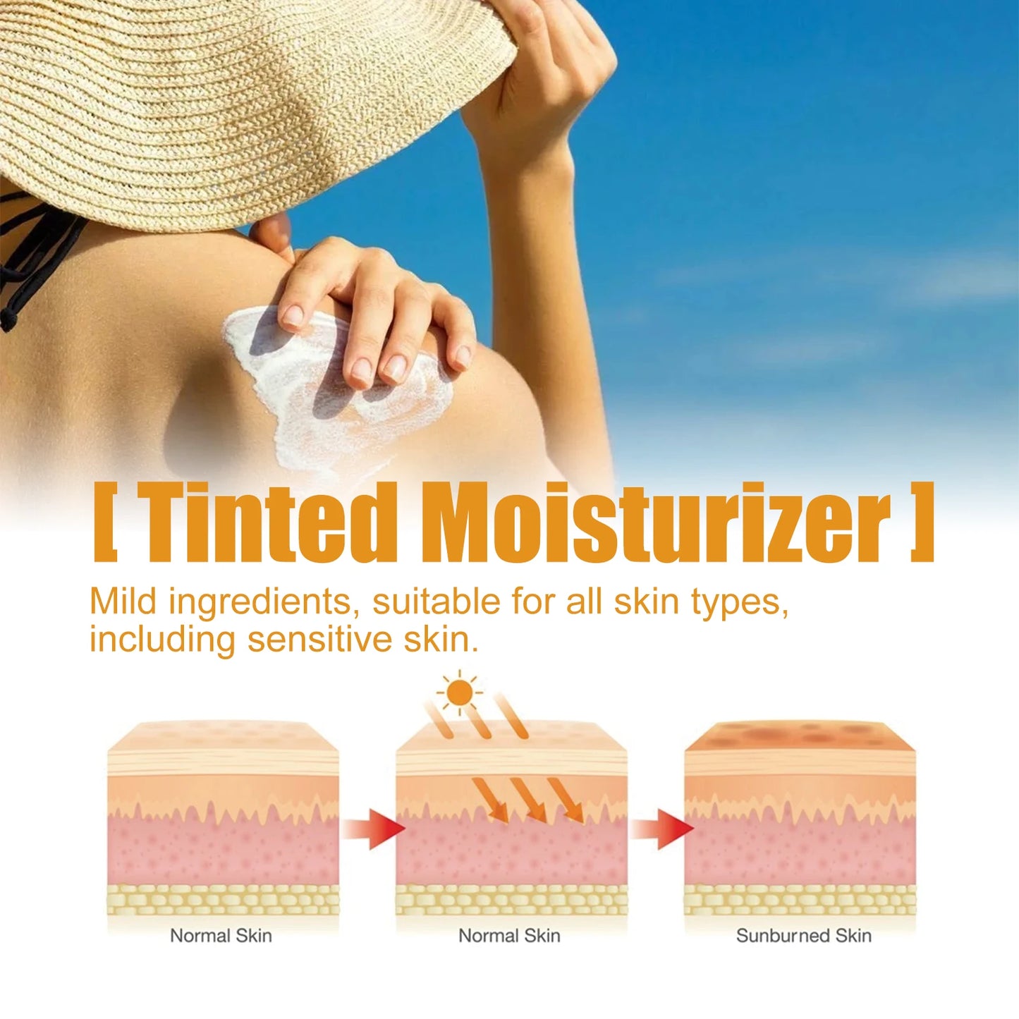 HOYGI — UV Shield Brightening Cream — Product packaging front detail with label