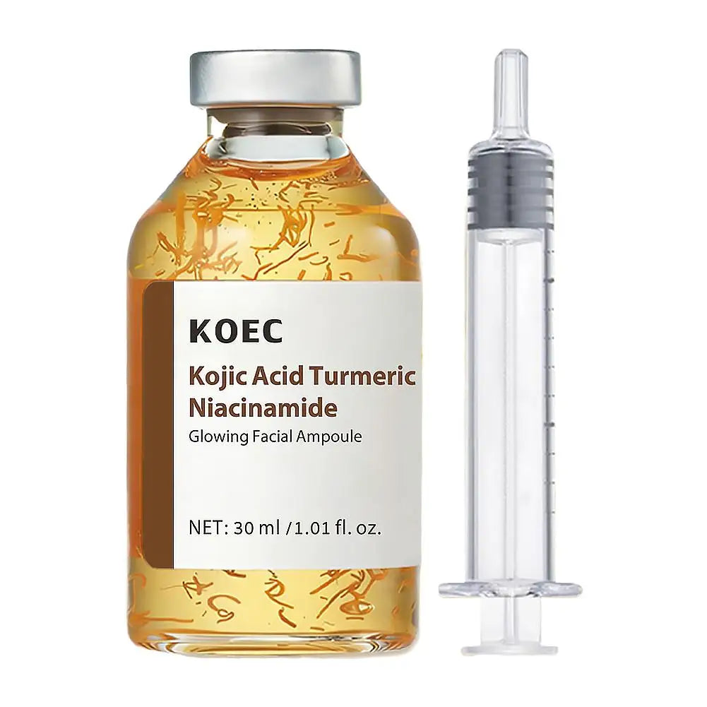KOEC Deep Collagen Silk Peptide Serum — deep collagen + silk peptide — side angle box shot